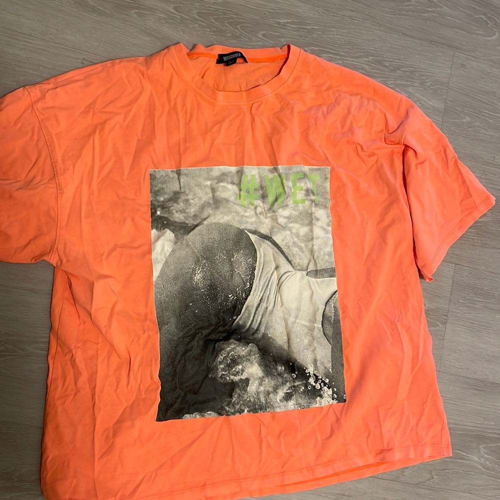 Oversized Neon Bum Tee
